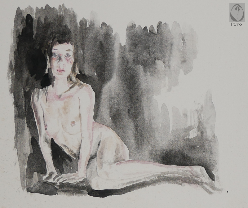 watercolours - acquerello di Piro